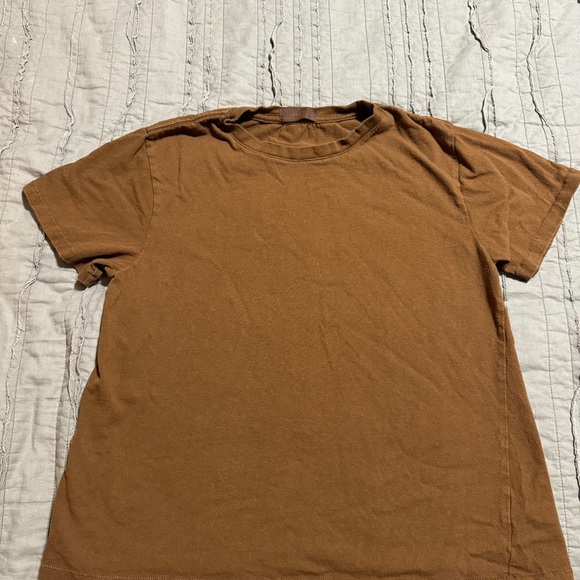 NUUDS vintage cotton Everyday T-Shirt - Chocolate - Picture 2 of 3